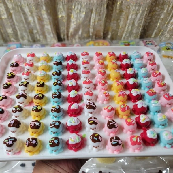 【小章鱼随机20个】选择困难症优选食品级硅胶捏捏微瑕售出不退换福