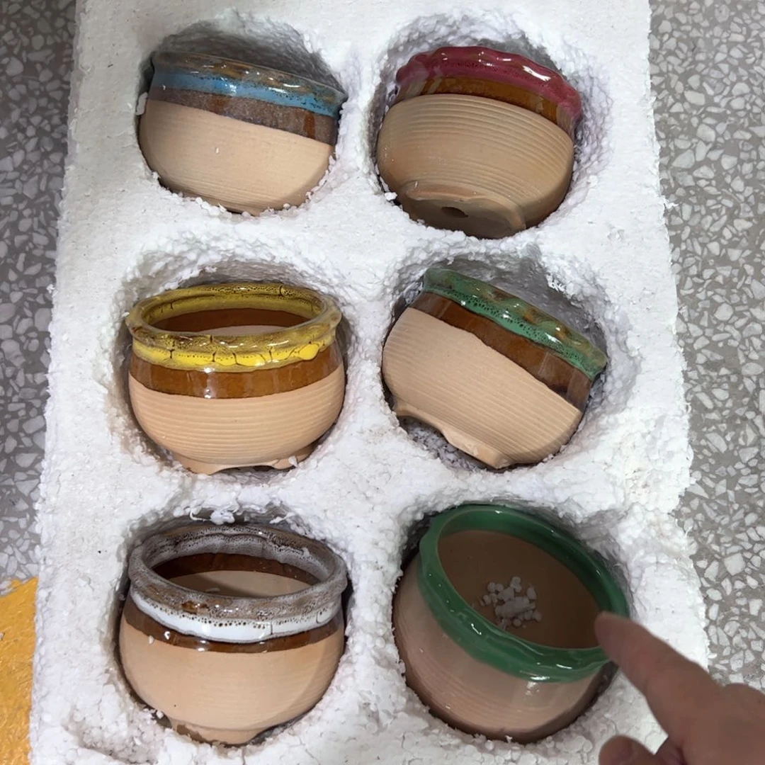 陶瓷多肉小花盆@@1