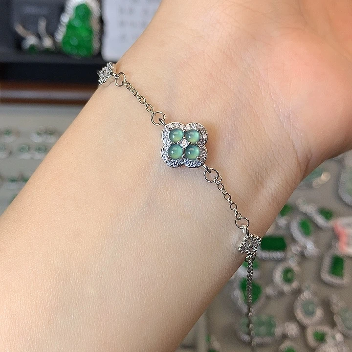 翡翠未镶嵌手链手链