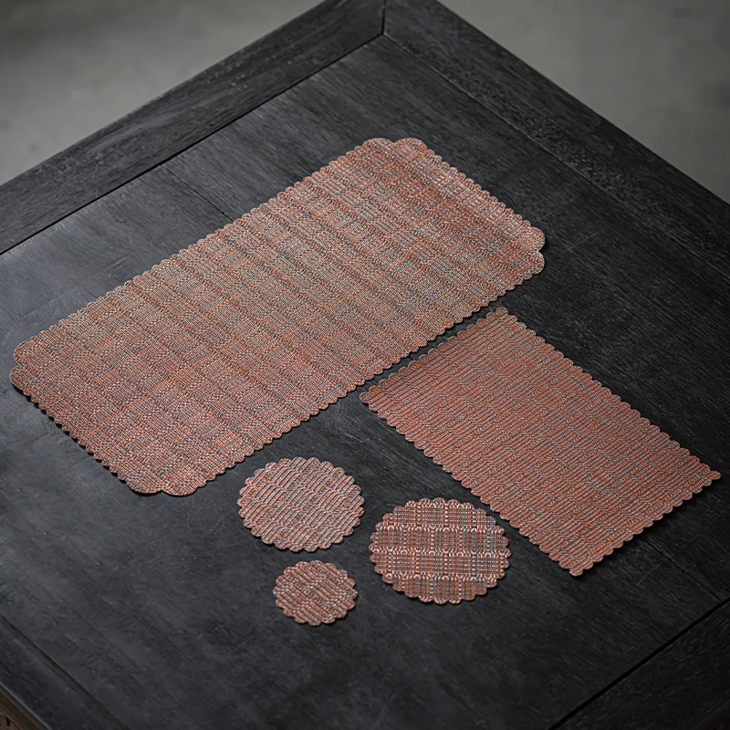 纤维茶盘垫茶垫隔茶渣垫茶席茶叶过滤垫茶台垫功夫茶具配件茶桌垫