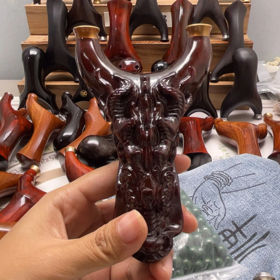 非洲紫檀（红花梨）紫檀龙王只带扳手