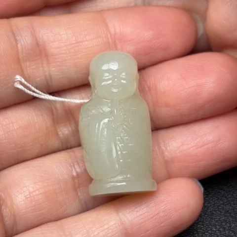 和田玉挂件未镶嵌般*