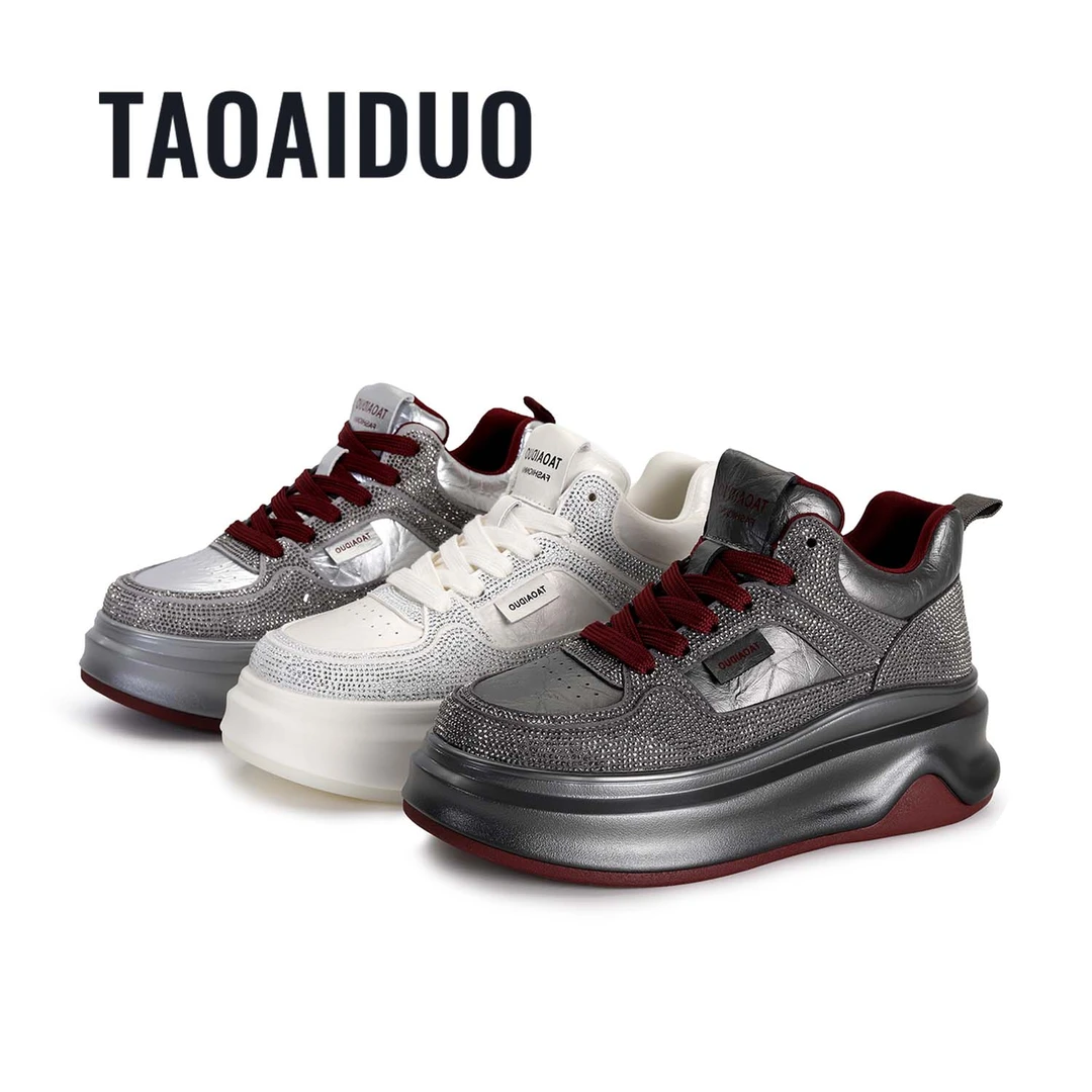 时尚厚底增高6cm潮流百搭女士休闲鞋 2182-7