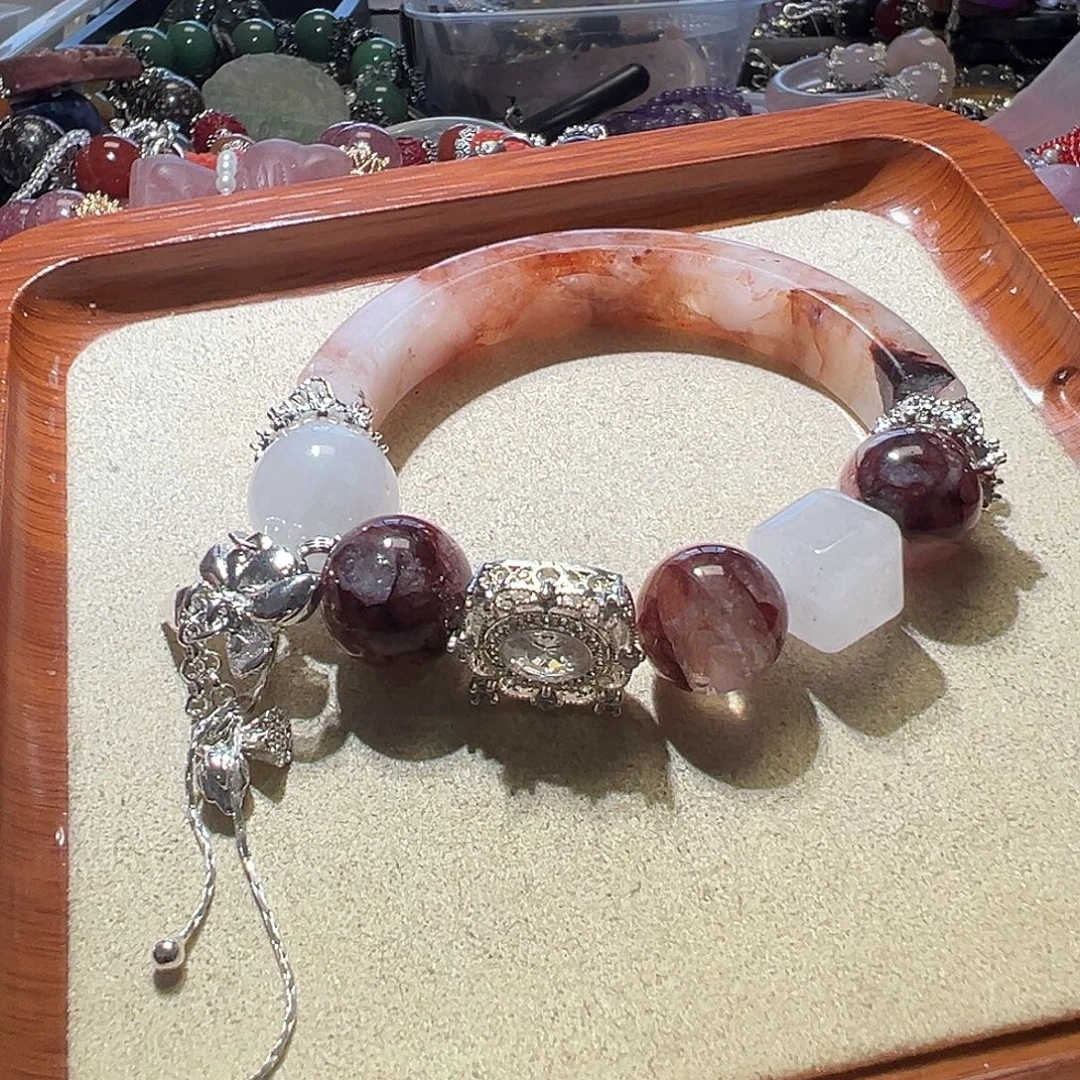 水晶未镶嵌手链水晶手链