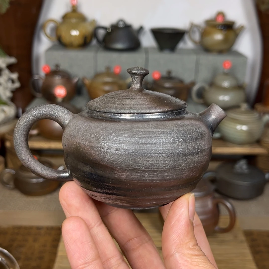 壶建水紫陶特价体验壶薄胎碳化壶150c c