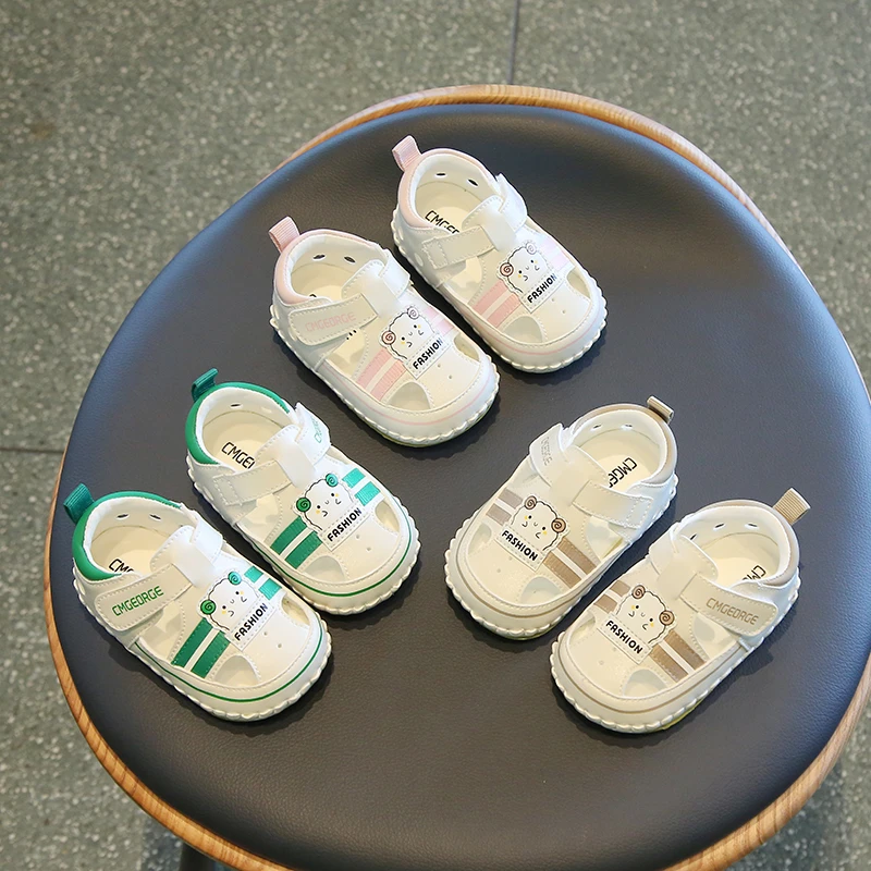 夏季婴儿凉鞋鞋软底防滑0-1岁男女童鞋女宝宝鞋3-6-12个月学步单