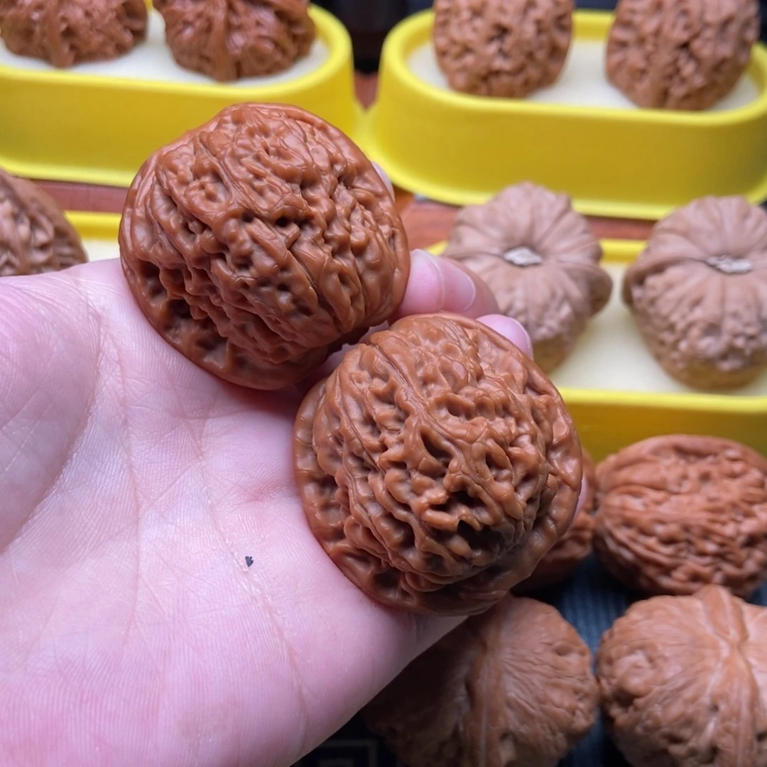 吊坠文玩核桃莲花