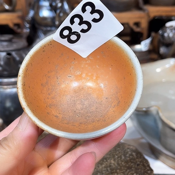 杯高温柴烧陶泥主人杯