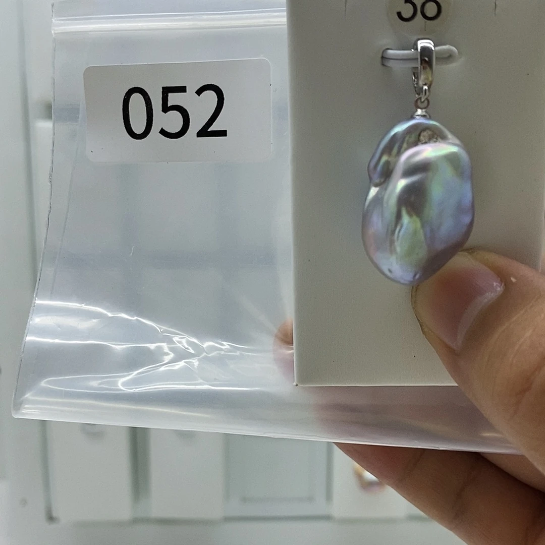 淡水珍珠巴洛克珍珠001合金