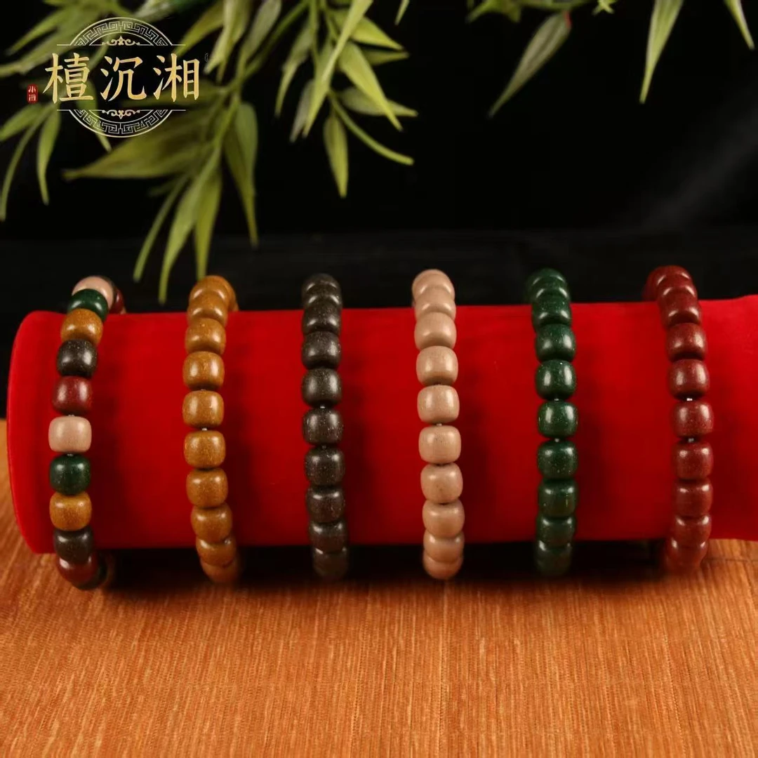 古法手工制作非遗合香珠【五行老型珠】中药手串金木水火土时尚百搭