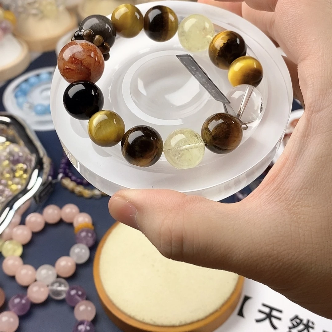 银S925镶嵌手链水晶