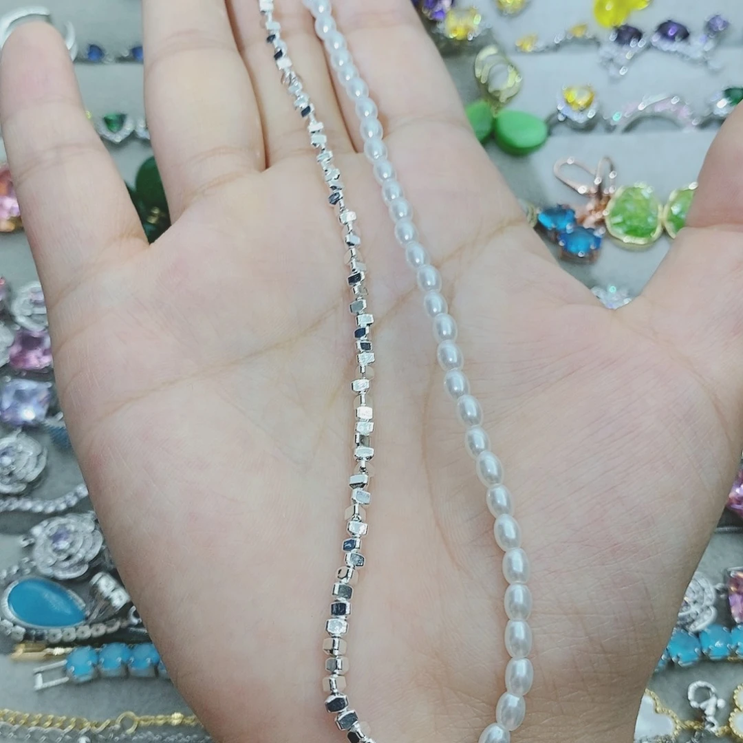 【闪购商品】银S925镶嵌耳饰托帕石
