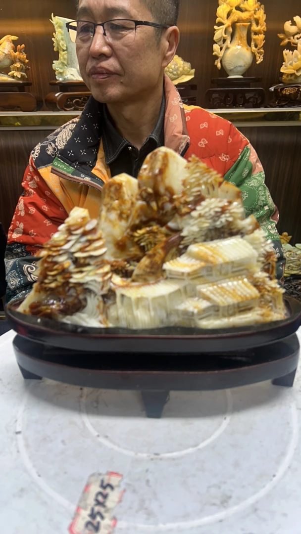 材质玉摆手工雕刻