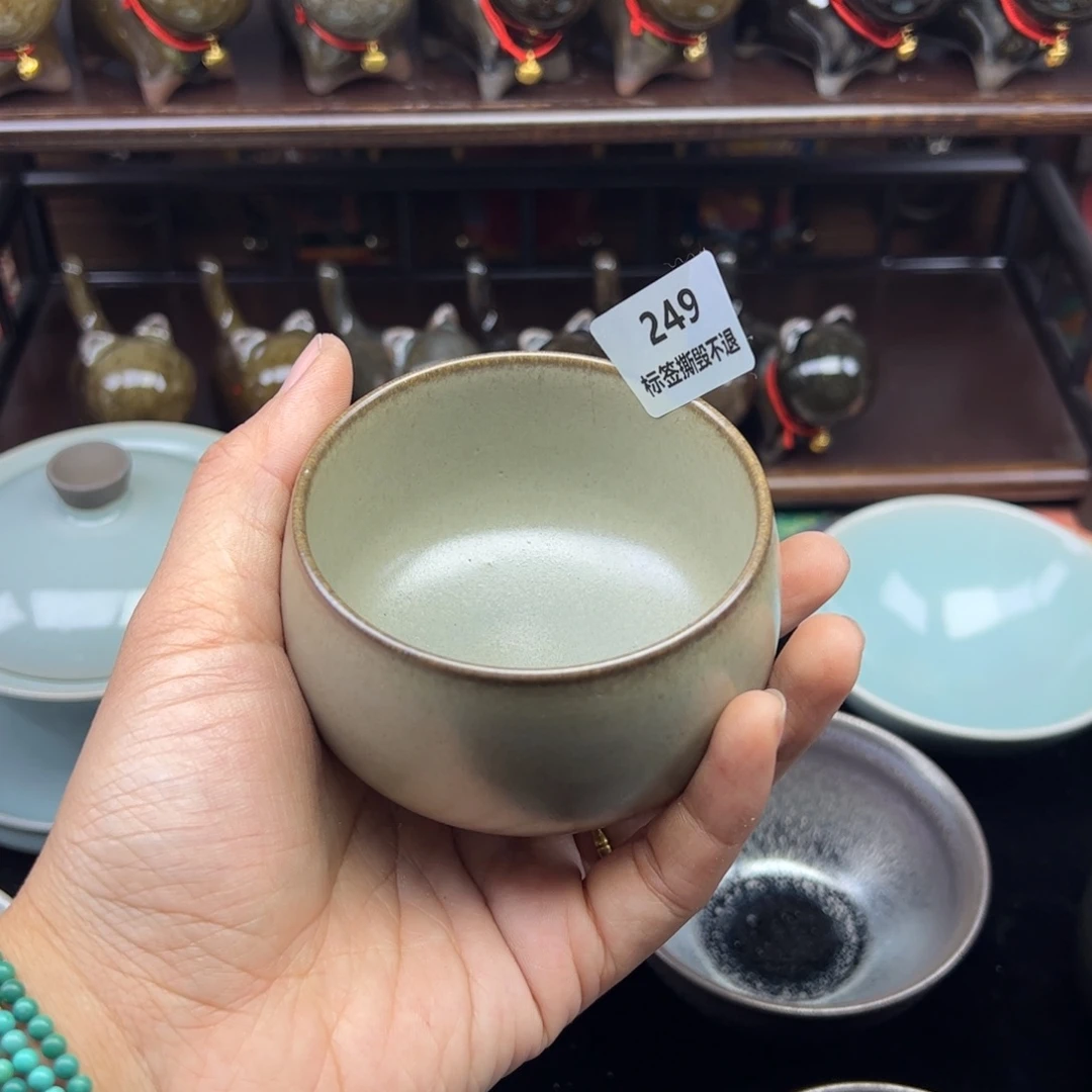 轉***つ顾佳敏全手工柴烧建盏249