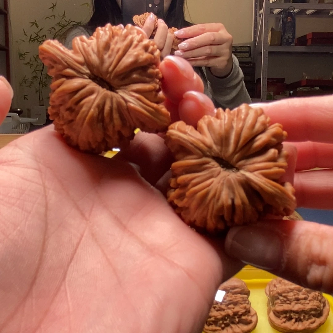 吊坠文玩核桃四座楼46尺