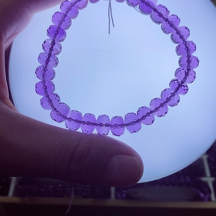 水晶手串未镶嵌天然