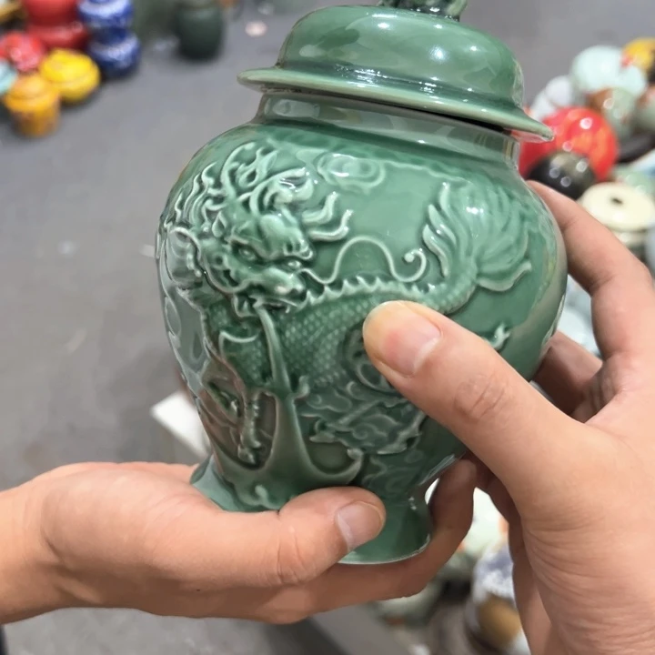 瑕疵福利品陶瓷茶叶罐