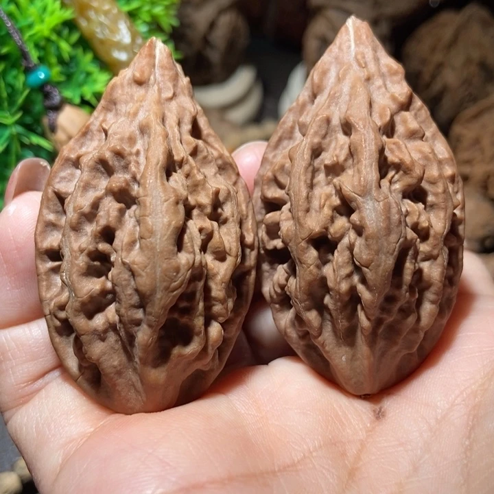 把件文玩核桃东北楸子小雪3