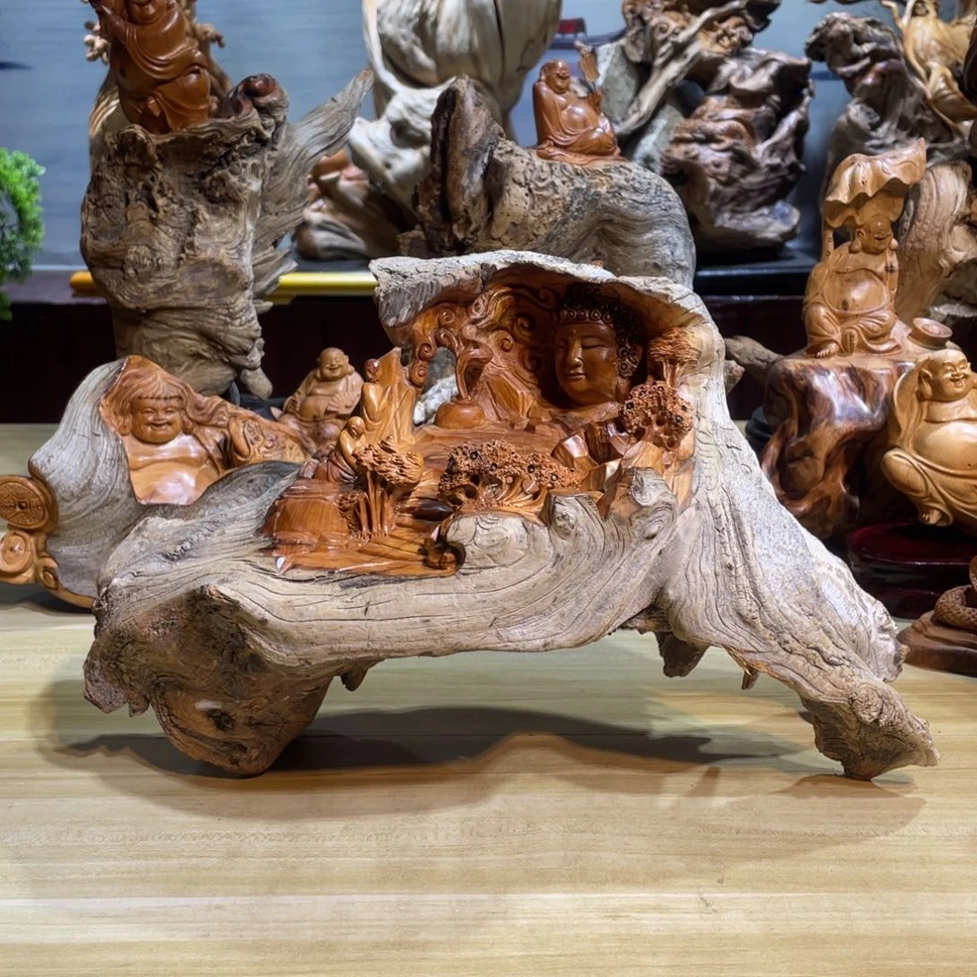 柏木太行崖柏工艺品