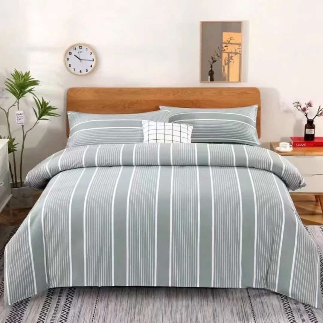 条纹精梳棉加厚老粗布床单