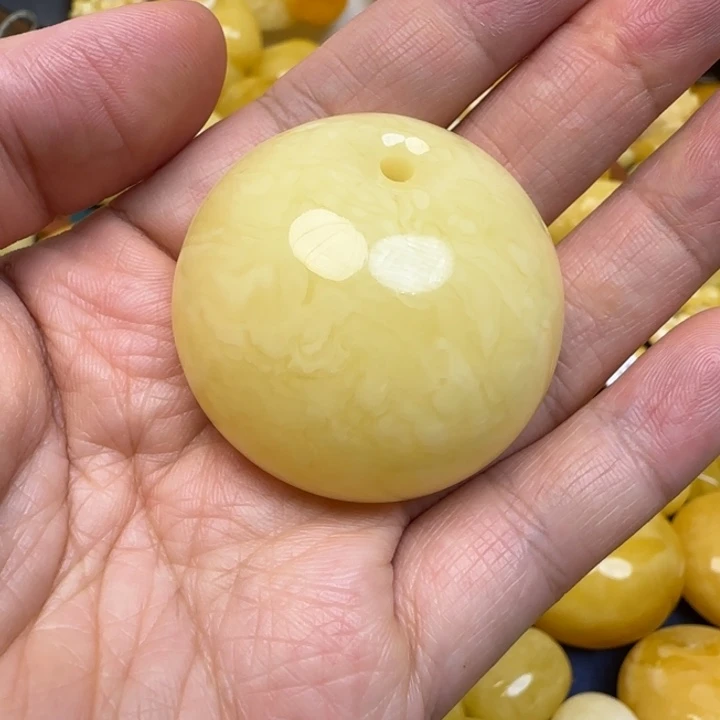 蜜蜡未镶嵌颈饰天然蜜蜡