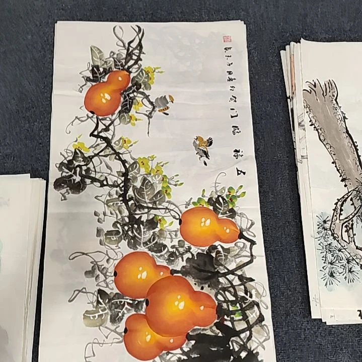 国画书法纯手绘作品等你来结缘