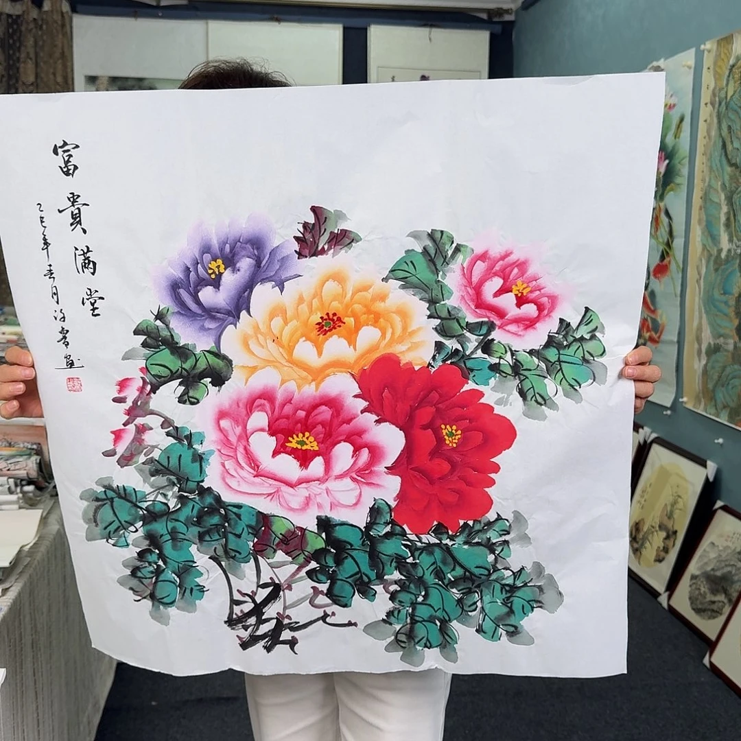 纯手绘的好看作品
