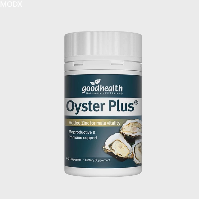 goodhealth新西兰进口牡蛎精华胶囊60粒*5瓶补锌肾