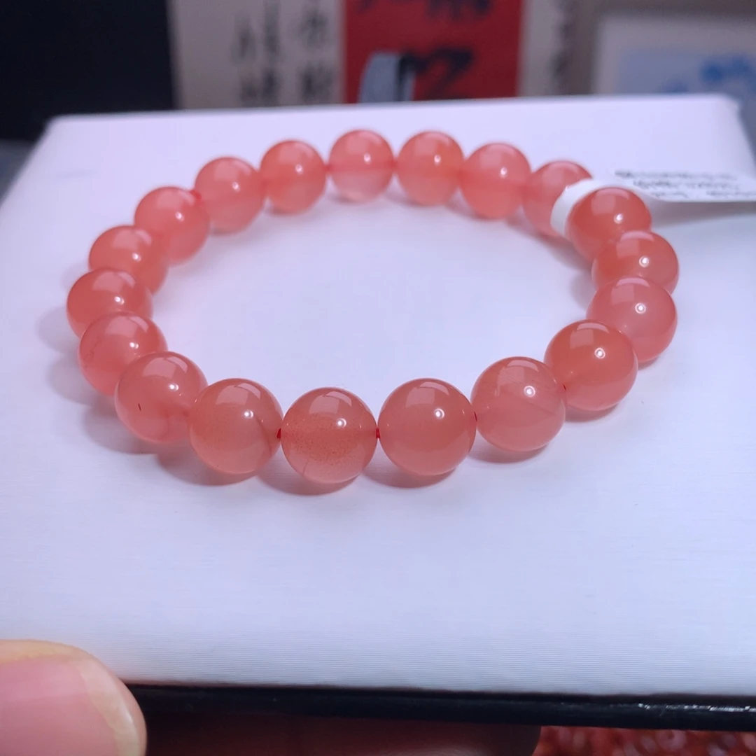 南红玛瑙未镶嵌珠宝半成品保山冰粉手串