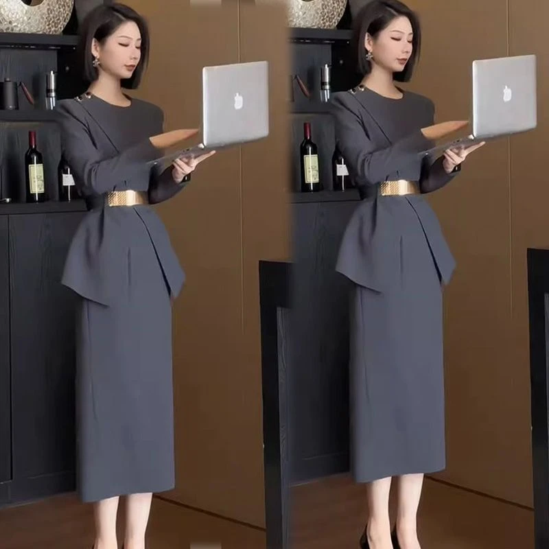 单/套装 高端富家千金高级感穿搭名媛气质高端小香风半身裙套装春