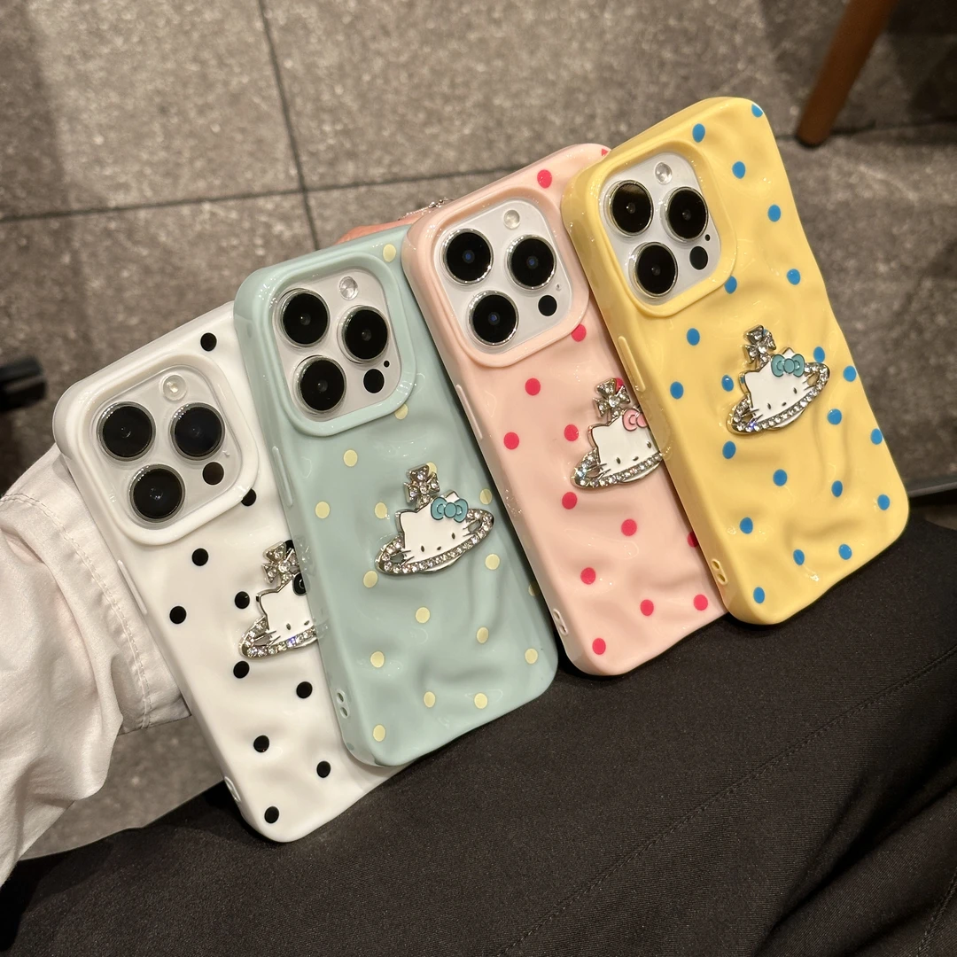 Lucky星钻西太后kt适用苹果15/16pro陨石纹手机壳iPhone14/13/12