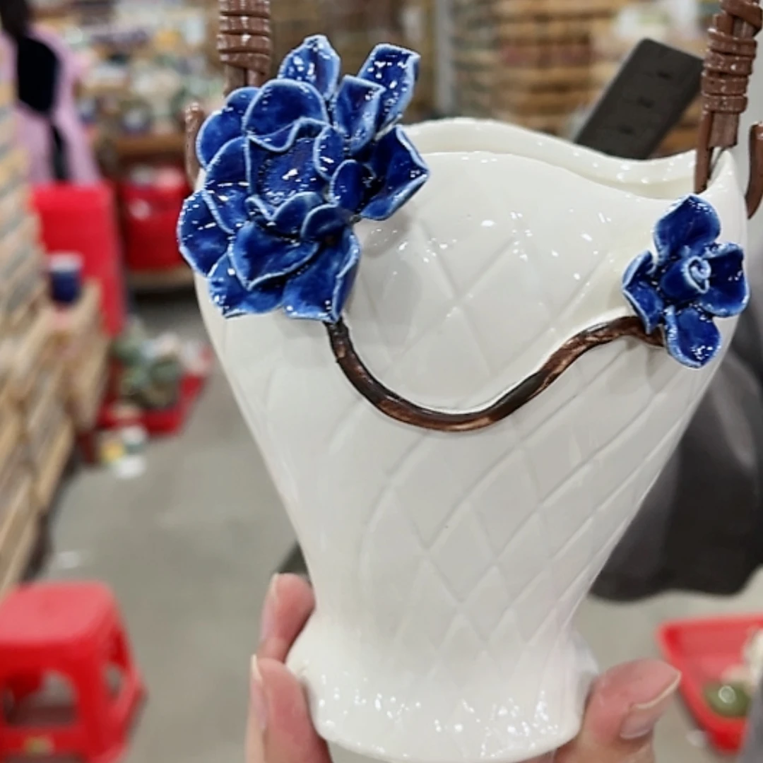 【闪购商品】陶瓷花盆