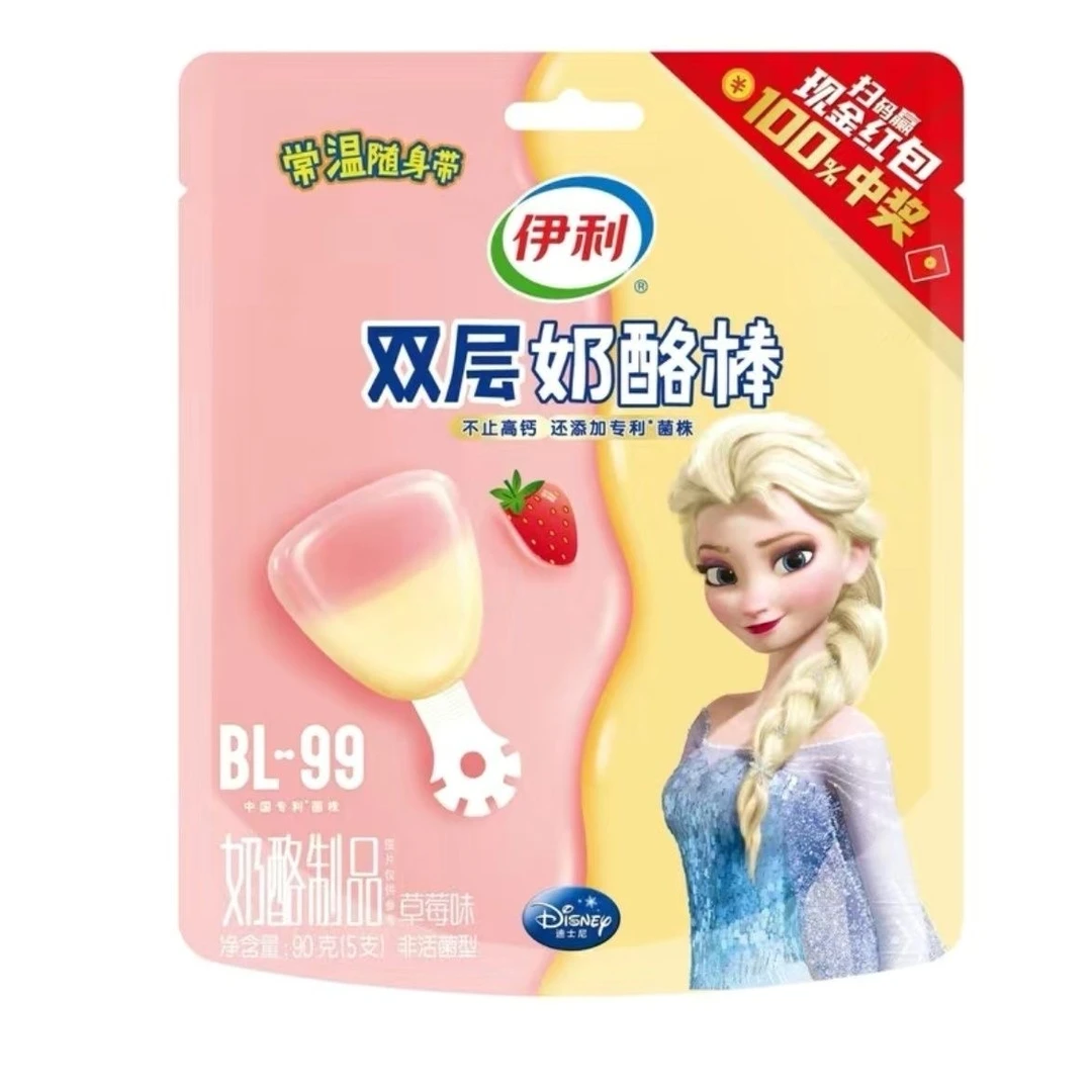 伊利伊利奶酪棒草莓味 90g(18g*5支)