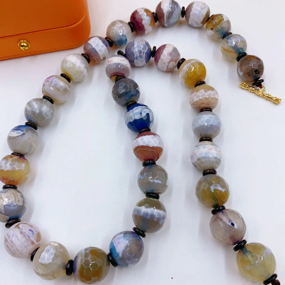 50  灰珠珠项链多样性发货