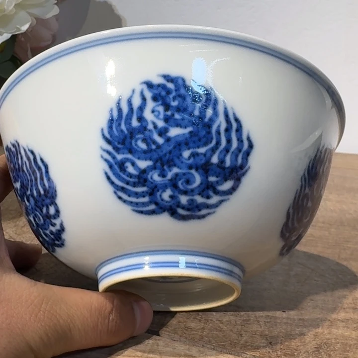 老****陶摆件青花瓷器摆件现代工艺品