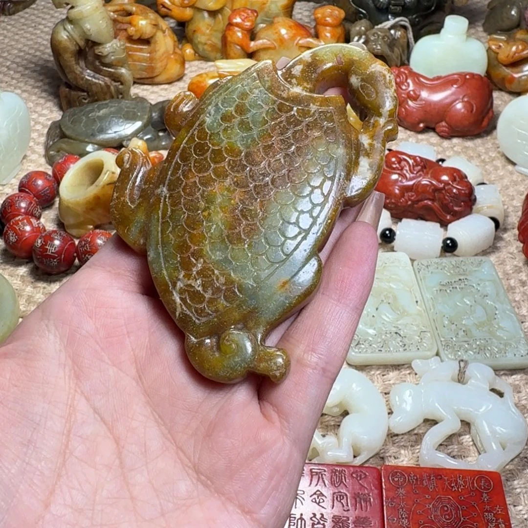 吊坠白玉菩提挂件