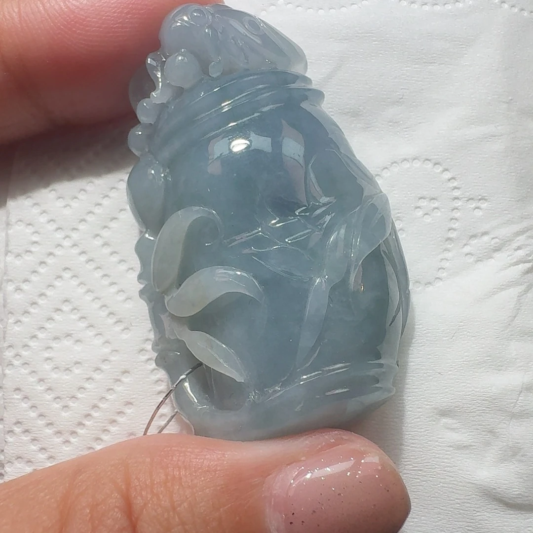 颈饰未镶嵌翡翠吊坠