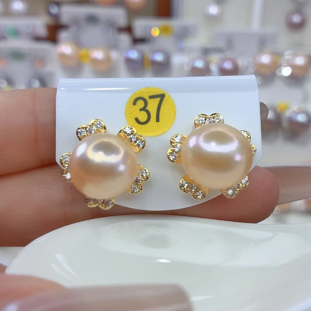 耳饰未镶嵌淡水珍珠