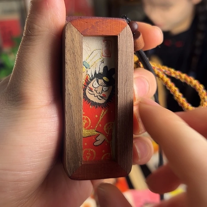 最***米纯手绘钟馗文创画
