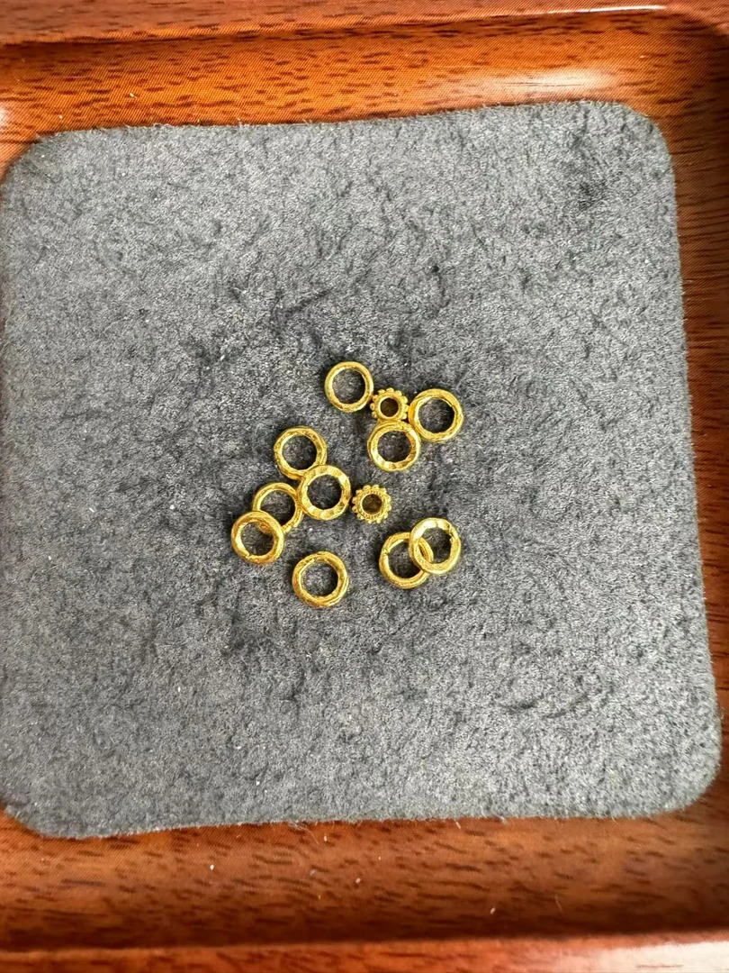 足金999 古法工艺卡5盘缠