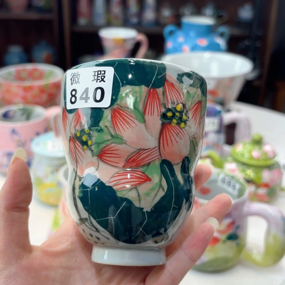 景德镇手绘高温釉下彩陶瓷茶具