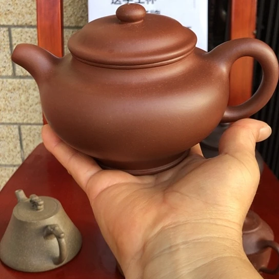 茶壶紫砂紫泥多只500豪生