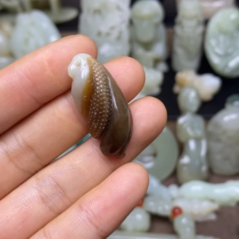 未镶嵌和田玉挂件