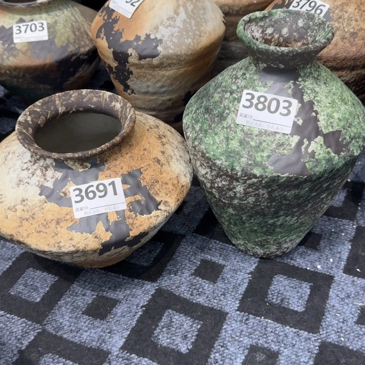 E***记瓷片景德镇高温高温花器编码3691、3803默认无孔