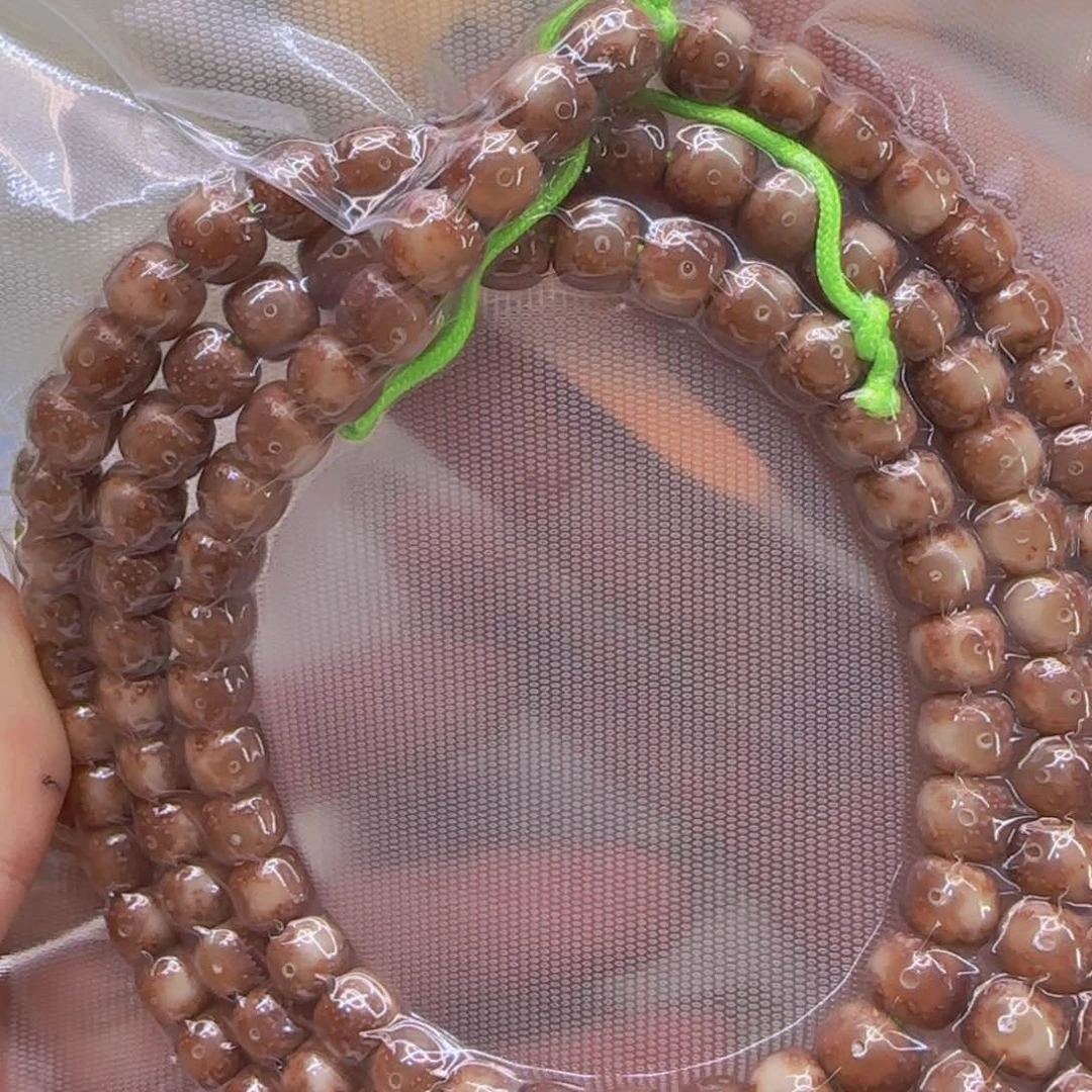 星月菩提手串21殿堂粉冰星月菩提87桶108