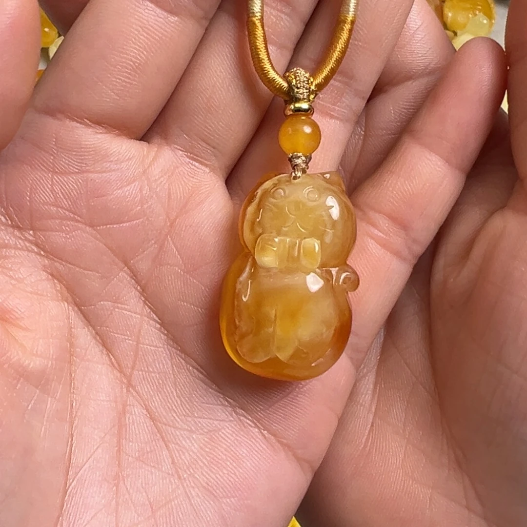 蜜蜡未镶嵌裸石蜜蜡