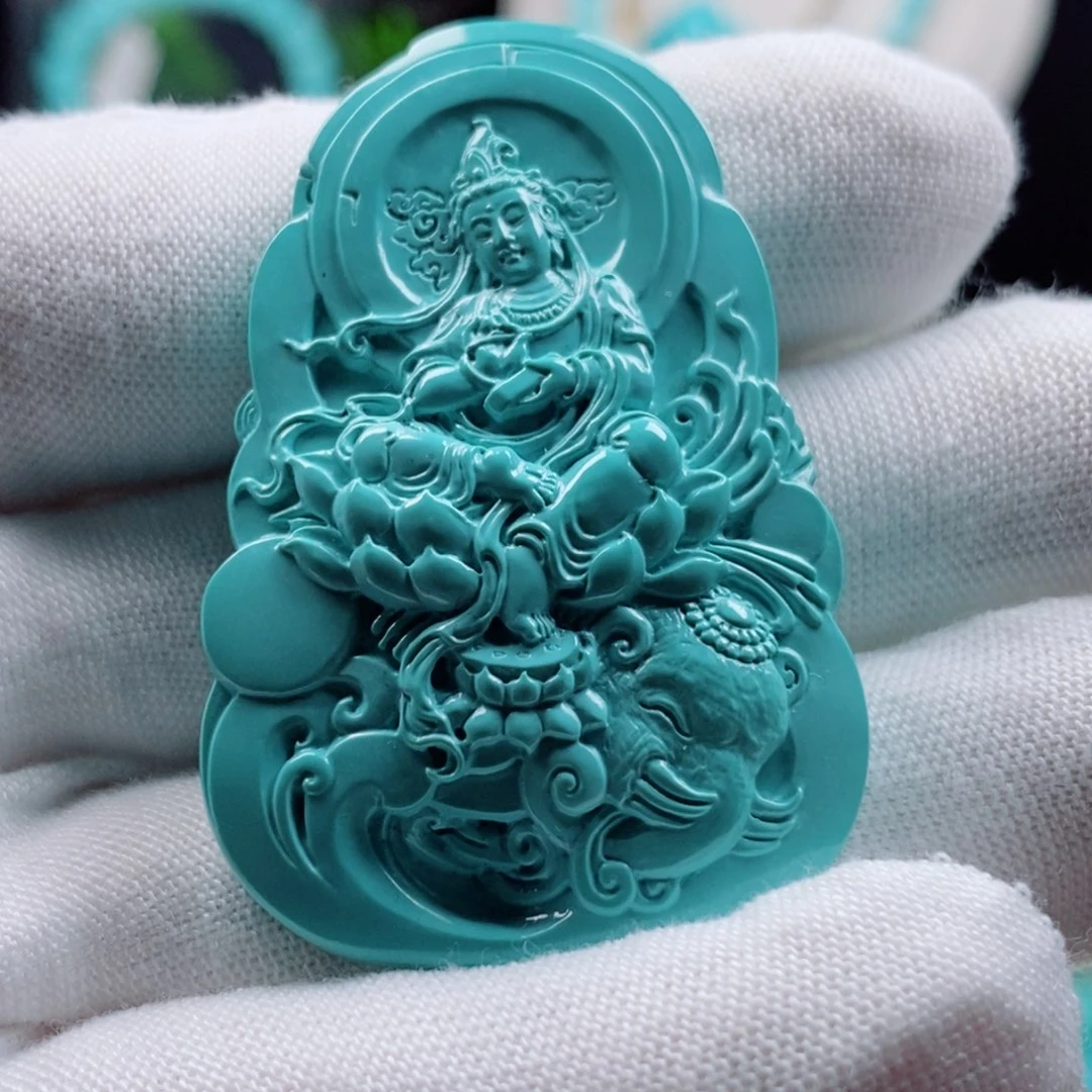 绿松石未镶嵌新款