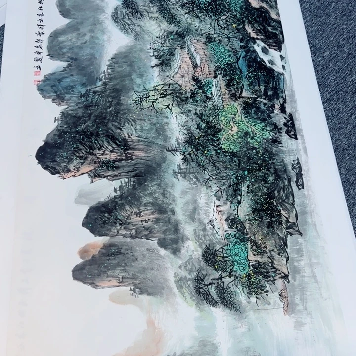 手绘作品全场放漏出5张