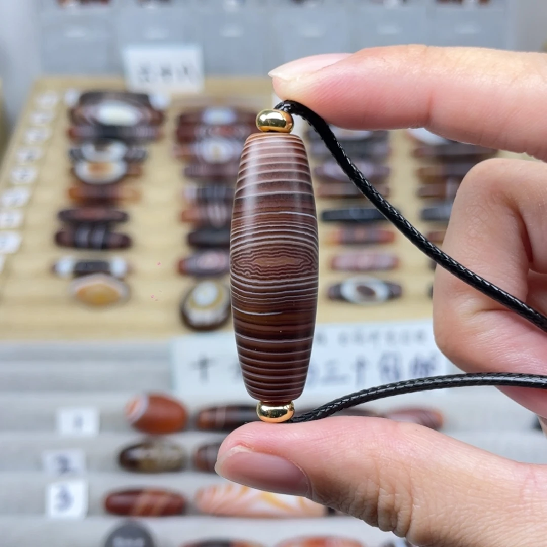 玛瑙/玉髓合金颈饰