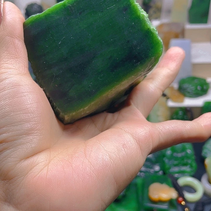 和田玉未镶嵌珠宝半成品